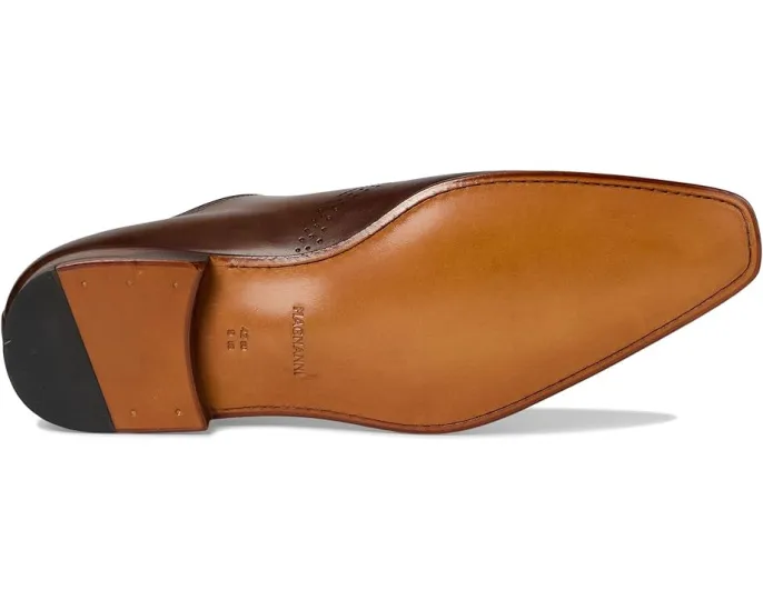 Туфли Magnanni Jonas с перфорацией wingtip и кожаной подошвой