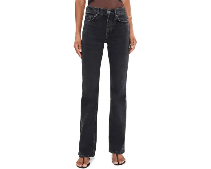 Джинсы We The Free Double Knot с высокой посадкой и клешем от Free People
