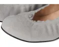 Балетки French Sole Cuff Flat из мягкой замши с резиновой подошвой