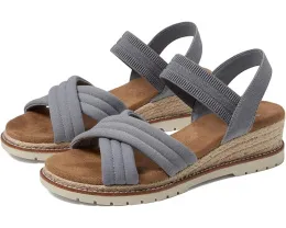 Сандалии BOBS from SKECHERS Desert Chill Sweet Crossings с плетеным верхом и стелькой Memory Foam