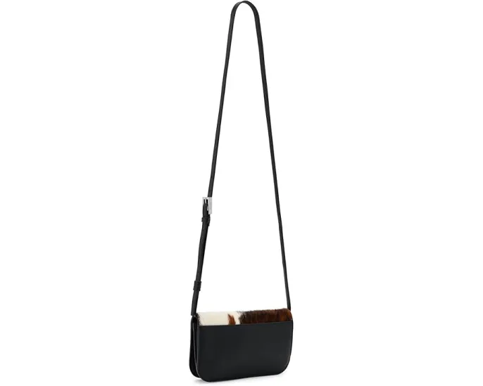 Клатч-кроссбоди AllSaints Maeve Cow из кожи с принтом под змею