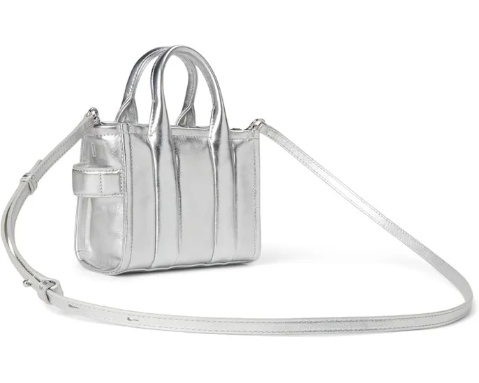 Металлическая сумка-тоут Marc Jacobs The Metallic Leather Crossbody Tote Bag