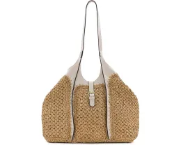 Сумка-сатчел Patricia Nash Santorini из бумажной соломки с магнитной застежкой