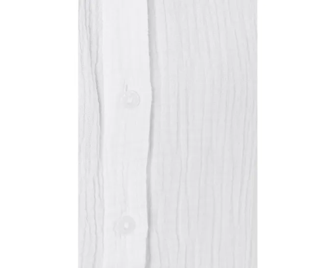 Ava Gauze Button-Down
