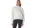 Sweaty Betty Полузипованный кроп-свитшот Revive из хлопка