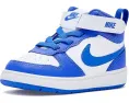 Детские кроссовки Nike Court Borough Mid 2 с застежкой на липучке из кожи