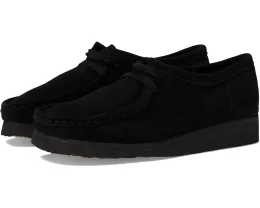 Clarks Wallabee мокасины на шнуровке с подошвой из натурального крепа