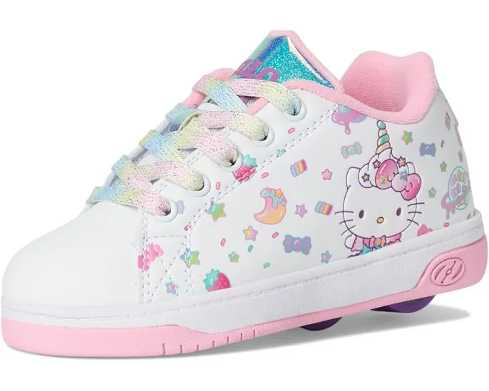 Кроссовки Heelys Split X2 Hello Kitty с колесом и искусственным мехом