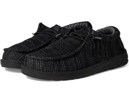 Детские слипоны Hey Dude Wally Stretch Sox с технологией Flex & Fold и съемной стелькой