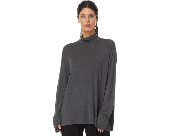Водолазка Norma Kamali с длинным рукавом и отверстиями для большого пальца