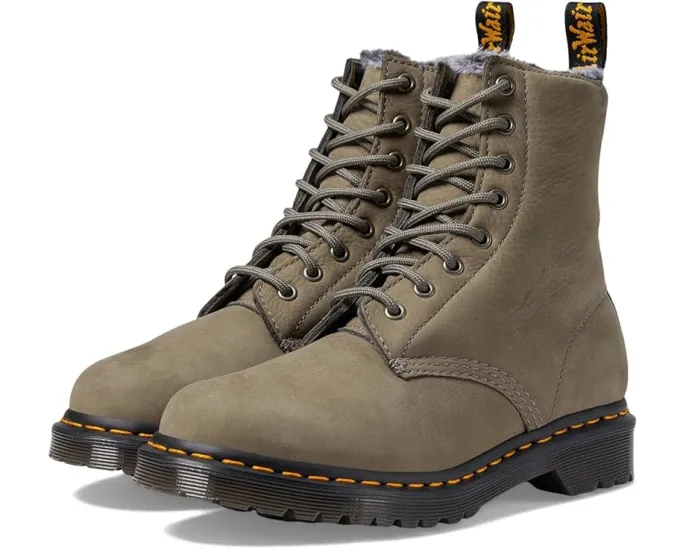 Ботинки Dr. Martens 1460 Serena с искусственным мехом и подошвой Goodyear