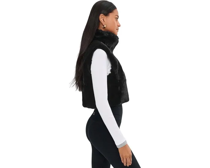 Beyond Yoga Жилет On The List Faux Fur из искусственного меха с карманами