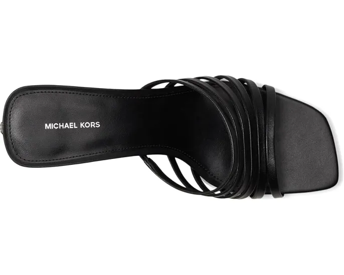 MICHAEL Michael Kors босоножки Haisley Kitten на шпильке с ремешками
