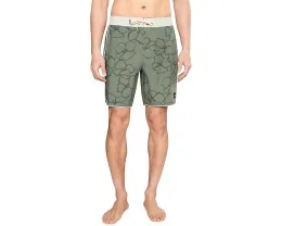 Плавки O'Neill Hyperfreak Mysto Scallop 19 дюймов (48.26 см) с четырехсторонним растяжением