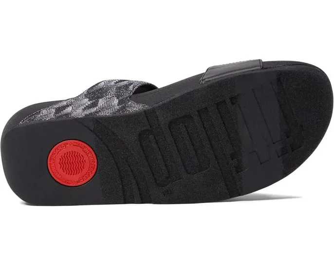 Сланцы FitFlop Lulu Glitz Slides с блестками и технологией Dynamicush