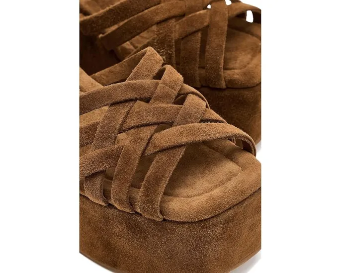 Сандалии Loeffler Randall Channing на платформе с регулируемым ремешком