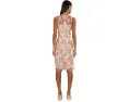 Платье Floral Short Dress от Adrianna Papell с цветочным принтом
