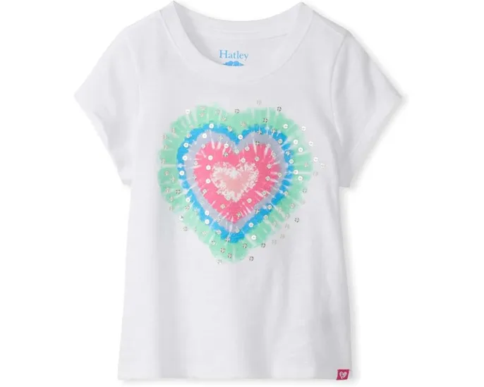 Футболка Hatley Heart Burst с принтом из сердечек