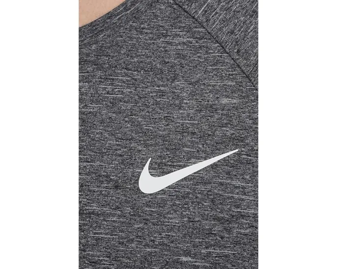 Футболка Nike для плавания Heather с длинным рукавом и технологией Dri-FIT