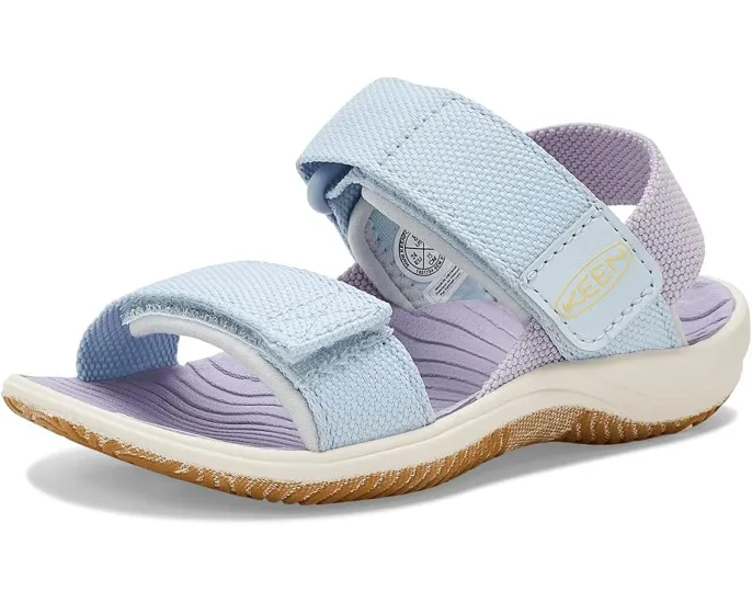 Детские сандалии KEEN Elle Backstrap с застежкой на липучке из переработанного полиэстера
