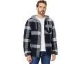 Пуховик Levi's с клетчатым стеганым узором из хлопка