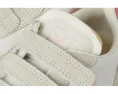Детские кроссовки VEJA Small V-90 из кожи с застежкой на липучках