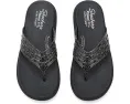Skechers Шлепанцы Asana Luxe Shimmer Days черные