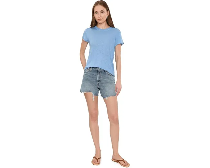 Шорты Levi's® Premium Ribcage Short Zip с высокой посадкой и застежкой-молнией