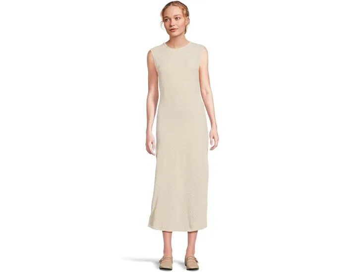 Платье миди Free People Eventide с вырезом-лодочкой и шнуровкой