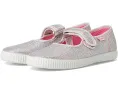 Детские туфли-слипоны Cienta Kids Shoes 56083 с металлическим блеском