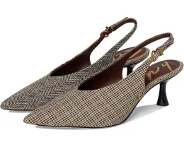 Босоножки Circus NY by Sam Edelman Fawn на котячьем каблуке с клетчатым узором и регулируемой пряжкой