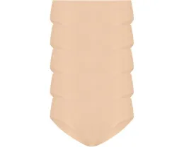 Набор из 5 классических бикини Solid Bikini от Commando из микрофибры без видимых линий