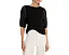 Футболка Linen Sleeve Cotton с контрастными льняными рукавами NIC+ZOE