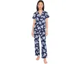 Пижамный комплект Lauren Ralph Lauren с брюками длиной до щиколотки