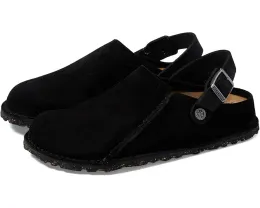 Биркенштоки Birkenstock Lutry 365 из замши со съемной стелькой