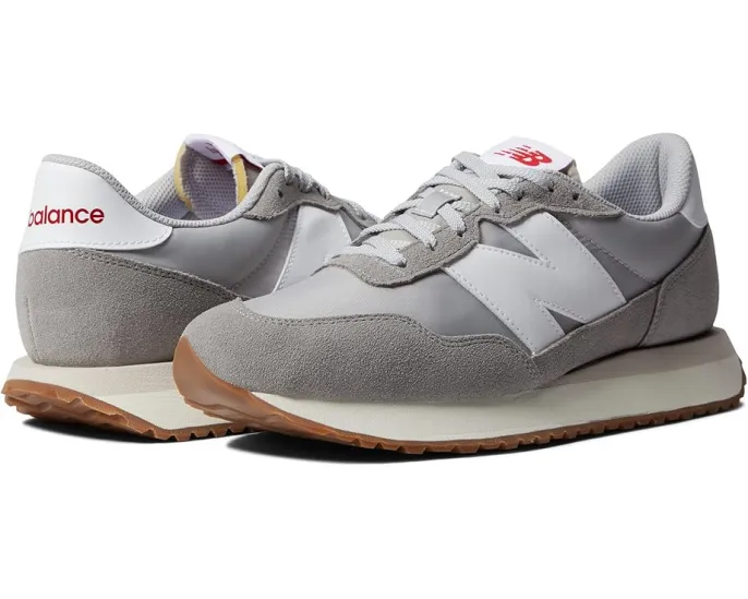 New Balance кроссовки 237v1 с винтажным дизайном и пенопластовой подкладкой