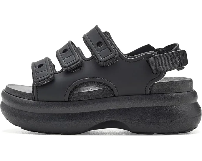 Босоножки Crocs Soho Sport Platform на платформе с тремя ремешками