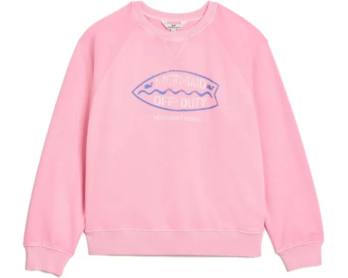 Детская толстовка Vineyard Vines Terry из махры Neon Bloom