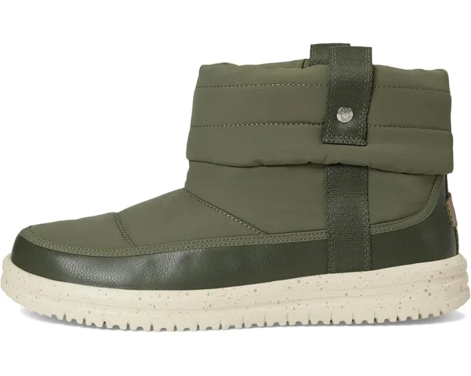 Ботинки Hey Dude Camden Cuff Nylon Quilt с искусственным мехом внутри