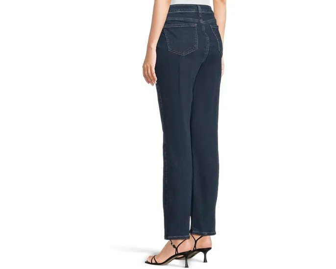 Джинсы NYDJ Sheri Slim с высокой талией и зауженными штанинами в цвете Quinn
