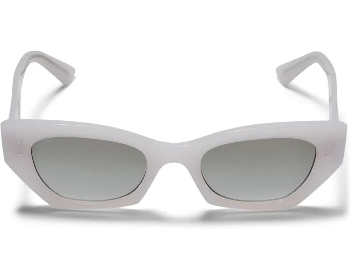 Солнцезащитные очки Ray-Ban Zena с биоацетатной оправой и геометрическими деталями