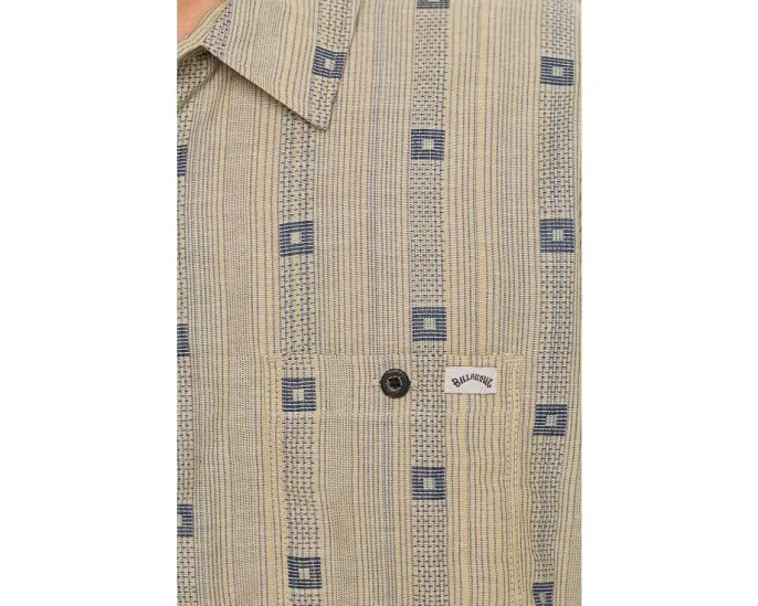 Billabong рубашка с коротким рукавом Sundays Jacquard