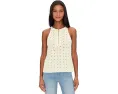 Топ Foster Sweater Tank с ажурной вязкой и планкой на пуговицах от Splendid