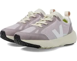 Детские кроссовки VEJA Small Canary Light с текстильным верхом и эластичными шнурками
