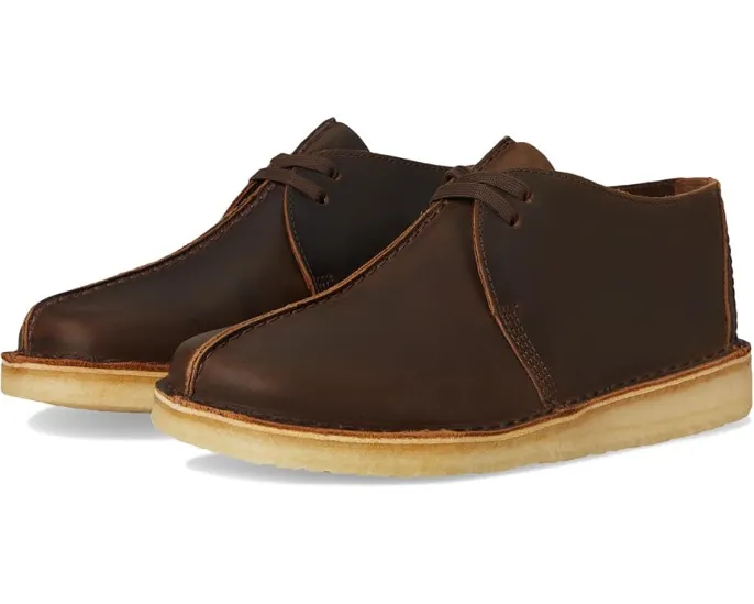 Clarks Desert Trek классические замшевые ботинки с подошвой из натурального крепа