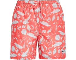 Водные шорты Columbia PFG Rambler Printed для детей с защитой от солнца UPF 50
