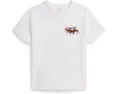 Футболка Polo Ralph Lauren Kids из хлопкового джерси с вышитым логотипом Triple-Pony
