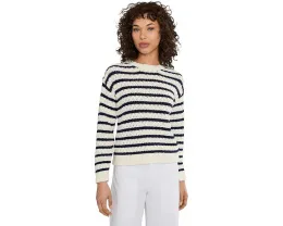 Свитер Tommy Bahama Pebblestone Bay Stripe Crew с рельефной вязкой
