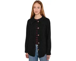 Оверсайз шакет из смесовых материалов с длинным рукавом Mod-o-doc