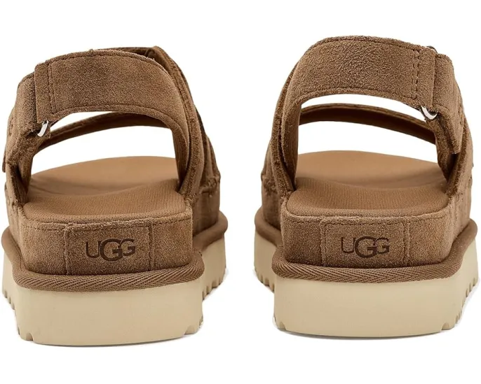 Сандалии UGG Goldenstar Gleam с бархатистым нубуком